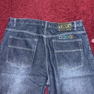 Rare COOGI Men's Dark Blue Relaxed denim